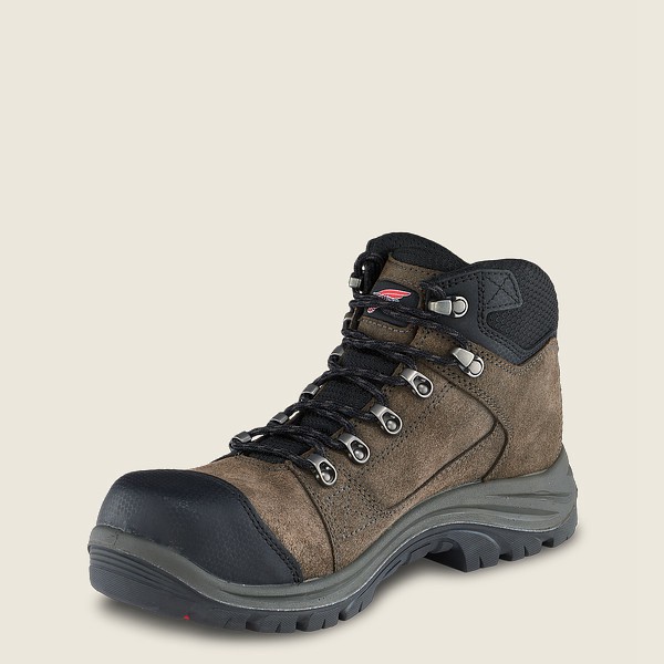 Vandrestøvler Herre - Red Wing Trades - 5-Inch Waterproof Safety Toe - Brune/Sort - ZDBIUM-367